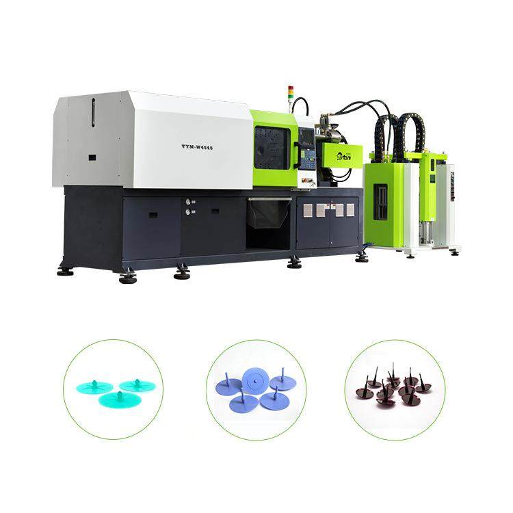 液态硅胶呼吸阀片注射成型机卧式120吨硅橡胶射出成型设备厂家