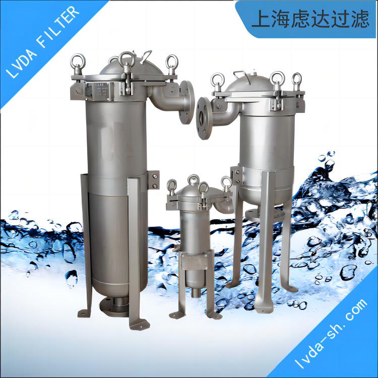 龟背单袋过滤器铸造上盖顶入式结构滤器无多余残液表面亚光抛