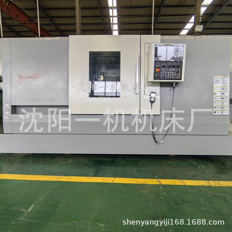 斜床身数控斜车TCK50车铣复合数控车TCK40斜轨小型数控机床