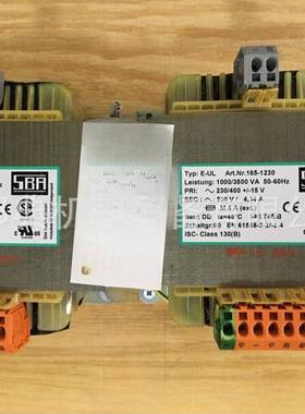 供应德国SBA变压器165-1230E-UL进口