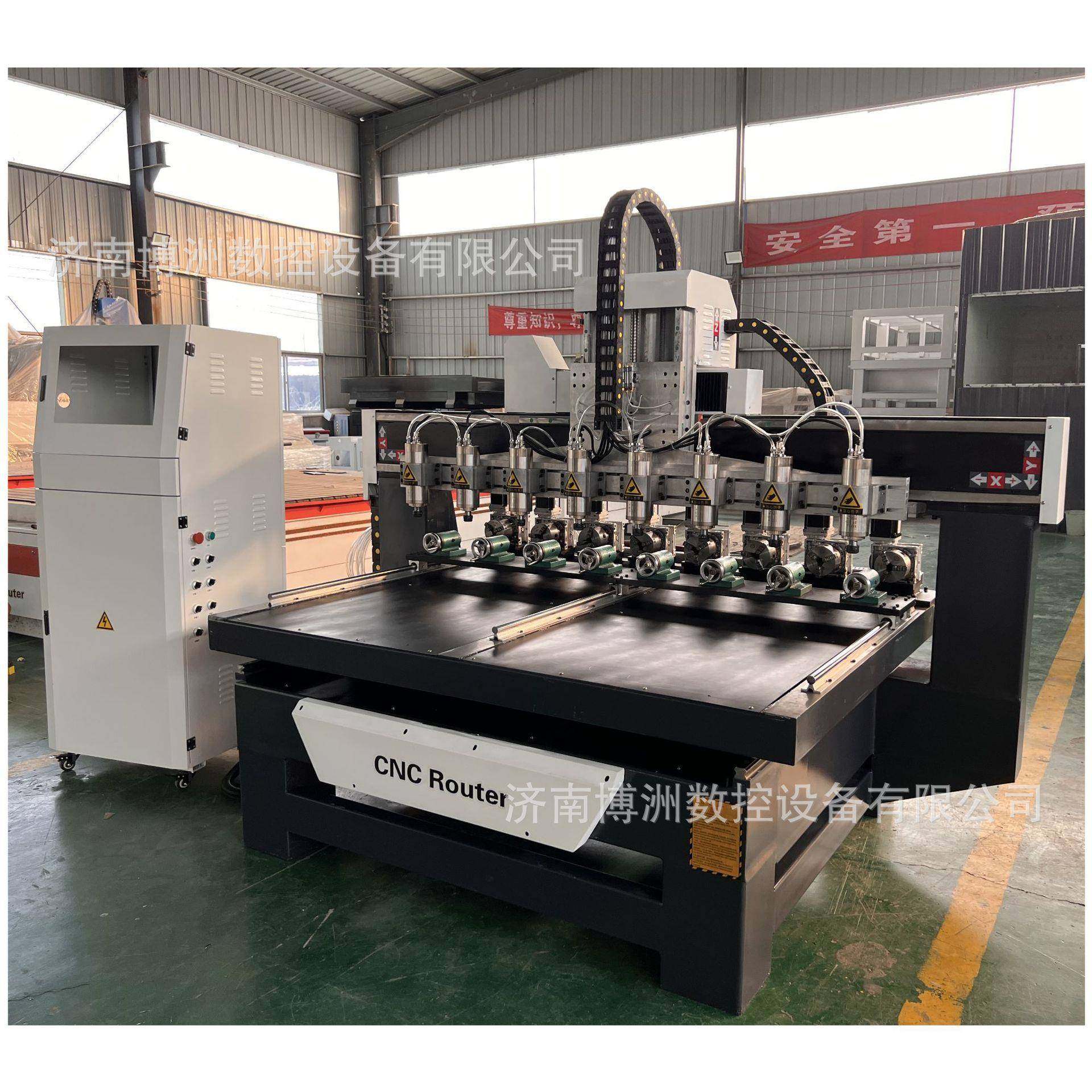 博洲多头1813数控三维立体雕刻机木雕工艺品多头圆雕机,纺织面料/辅料/配套,纺织机械配件,淘宝优惠券,粉丝福利购,淘宝优惠卷