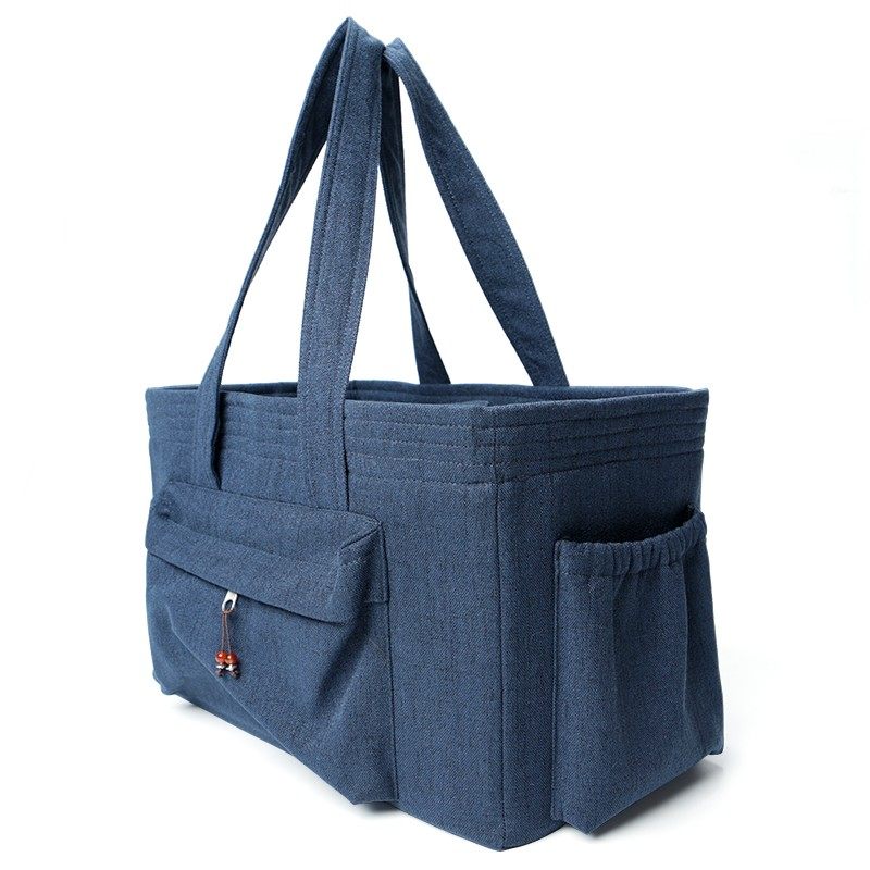 吉佰家茶人包旅行便携茶具收纳包布袋大号加厚手提户外茶壶大容量