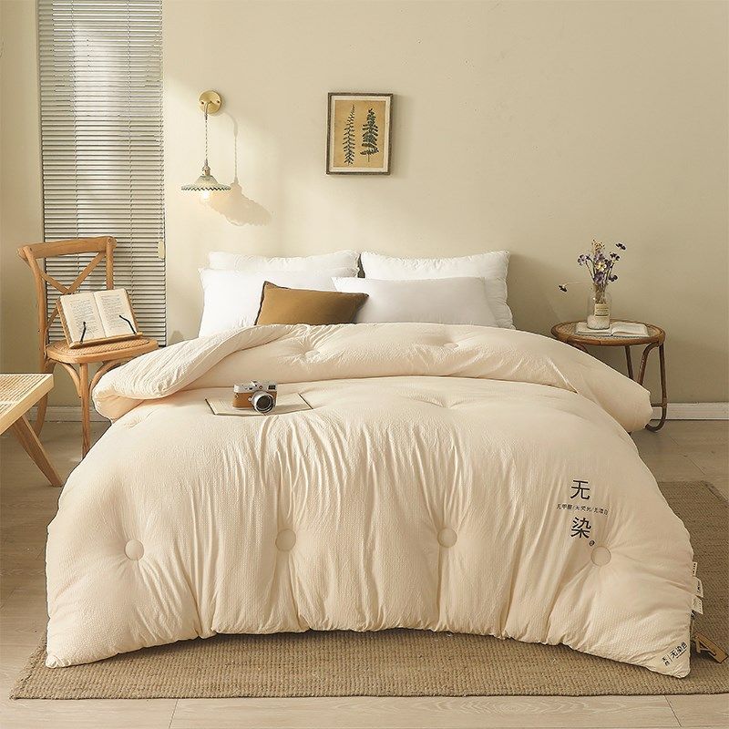 2024新款夏被春秋被加厚大豆纤维被棉被被芯四季用被褥子母被10斤