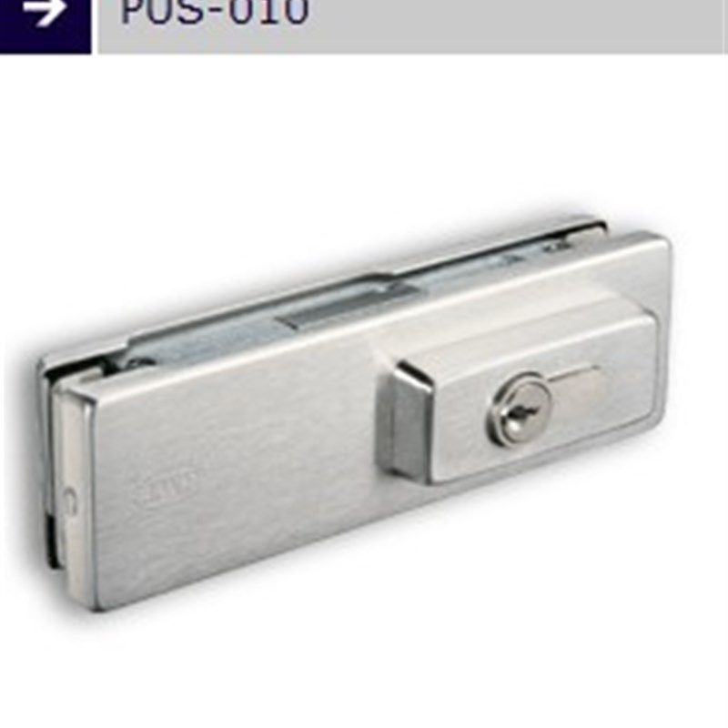 PUS-010 地锁 玻璃门锁  玻璃锁 玻璃门地锁密码防伪