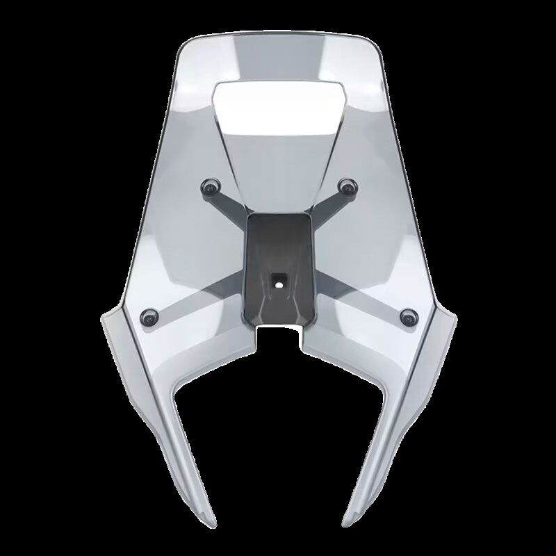 适用KTM790adv改装件t前挡风导航支架890ADV 加高加厚越野风挡玻