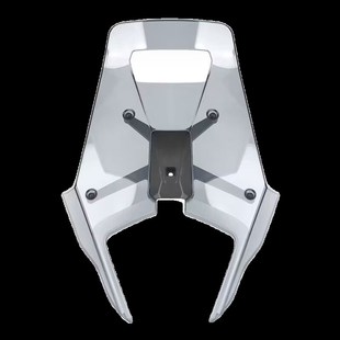 适用KTM790adv改装件t前挡风导航支架890ADV 加高加厚越野风挡玻