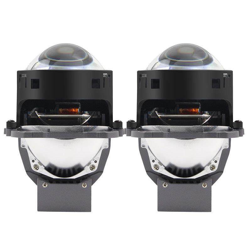 2025新款JS10LED双光透镜透镜汽车改装大灯升级智能快启超亮聚光