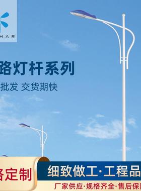 供应道路灯杆道路照灯杆太阳能LED路灯杆高速户外市电路灯