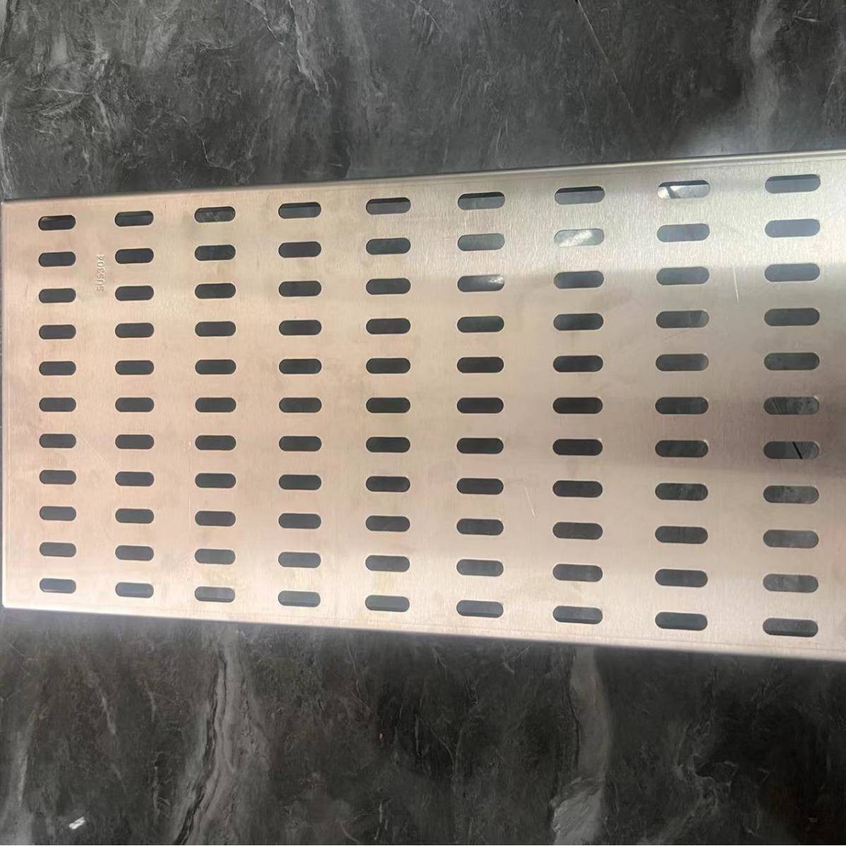 不锈钢水沟下水道明沟排水沟地沟盖板篦子