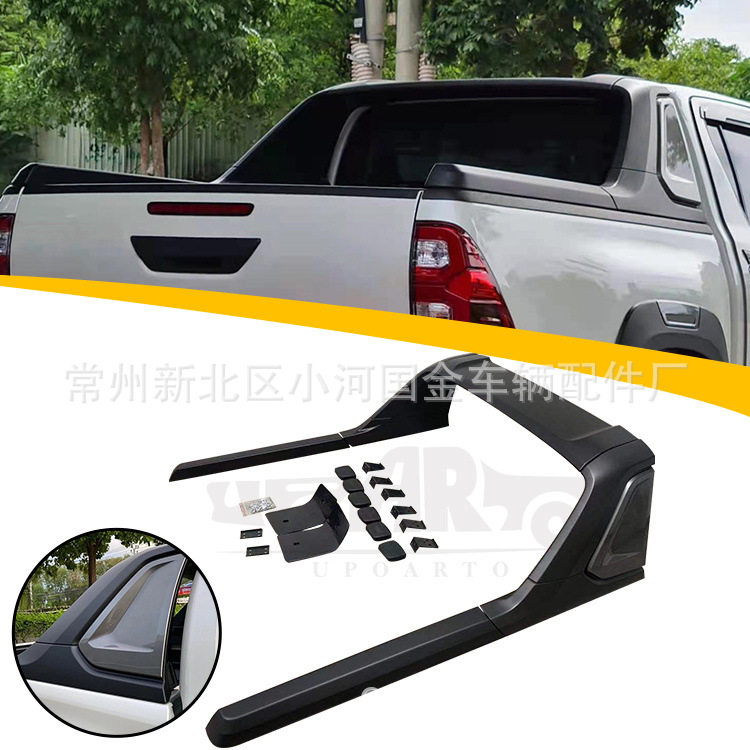 适用于2015-2021丰田海拉克斯龙门架带灯（3个）roll bar现货