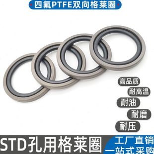 430 425 395.5 400.5 8.1 孔用格莱圈STD耐磨四氟PTFE 405.5 420