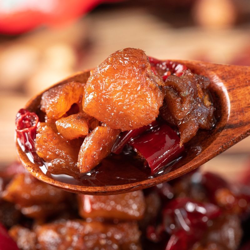 四川特产卤冠兔丁158g袋装成都特色美食休闲麻辣味零食小吃伴手礼