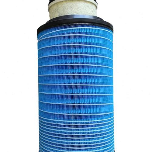 亿利原厂2846纳米国六货车空气滤芯适用重汽汕德卡G7豪沃T7带螺纹