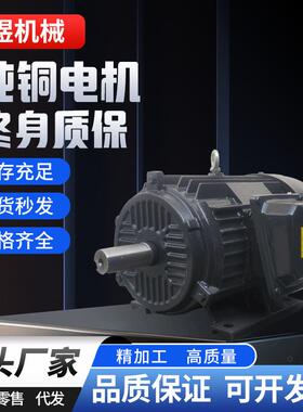 4极YEJ电磁制动电动机0.55千瓦-90kw马达电机380V机械设备用电机