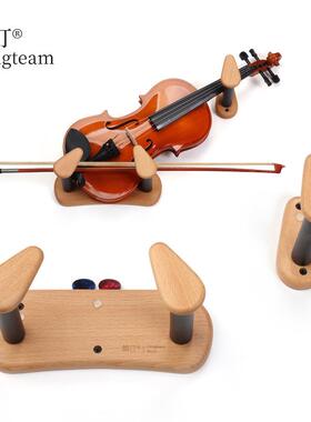 创意新品小提琴分体式挂钩尤克里里墙壁展示架吉他贝司上墙吊架