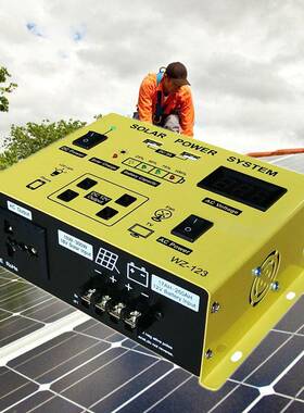 太阳能控制器离网一体机光伏发电机系统充电器正弦波220V1KW2KW