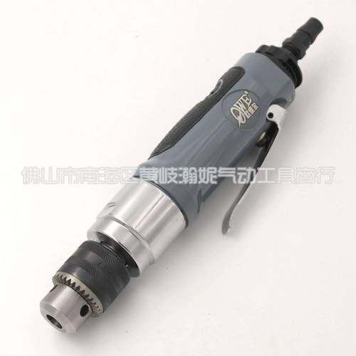 欧维尔气动钻OW-3154直式3/8带齿轮气钻10mm风钻
