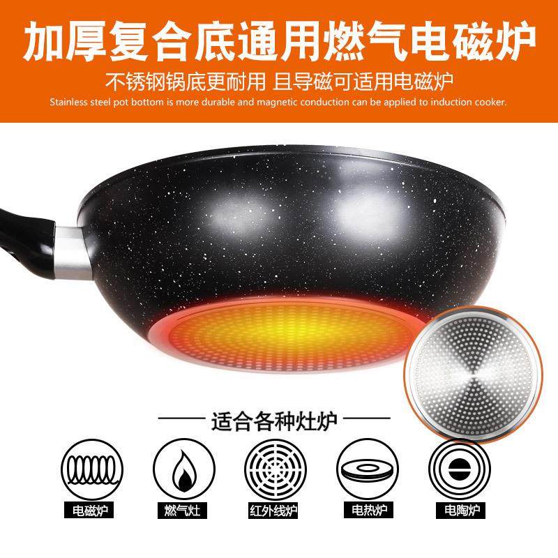 9QXC麦饭石家用小炒锅不粘锅1-2人小型一人用迷你小号单人宝宝炒,清洗/食品/商业设备,风口/风叶/风机配件,淘宝优惠券,粉丝福利购,淘宝优惠卷