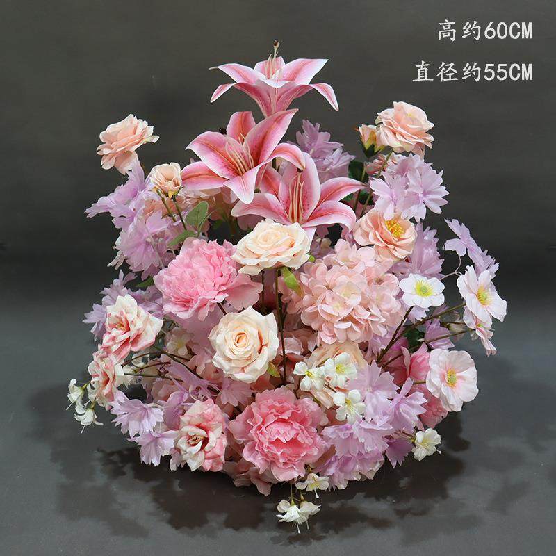 粉色系仿真花艺婚庆盆花排花装饰舞台背景路引花插花婚礼堂布置花,自行车/骑行装备/零配件,更多零件/配件,淘宝优惠券,粉丝福利购,淘宝优惠卷