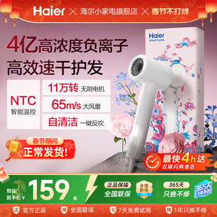 海尔吹风机负离子护发速干强力大功率高速电吹风送礼物盒个护