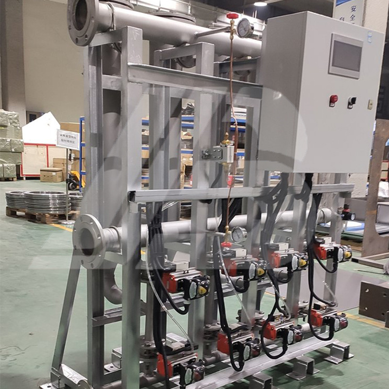 造纸厂化工厂列管式自清洗过滤器多联模块反冲洗自动排污