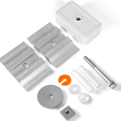 母线槽连接器配件,双头力矩螺栓,碗垫方螺母绝缘板铝型材护板,