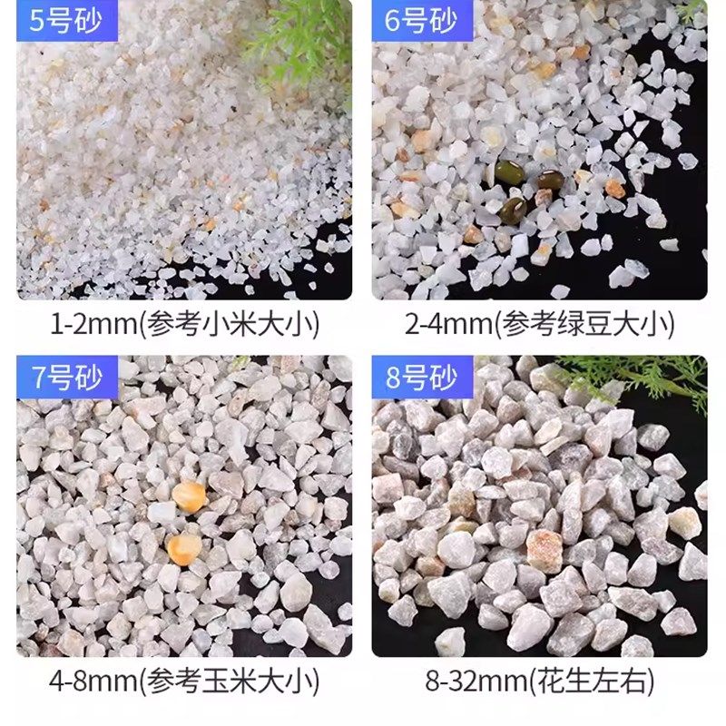 天然石英砂滤料泳池沙缸过滤石英沙填料饮用水处理石英石颗粒喷砂,标准件/零部件/工业耗材,滤料,淘宝优惠券,粉丝福利购,淘宝优惠卷