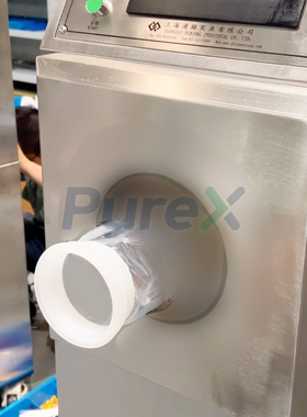 TPU软连接焊接机 锂电池石墨烯粉体聚氨酯转运输送软管热合 D04C