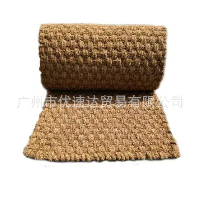 滑雪场防滑垫防护毡踏雪垫棕垫椰棕地垫 椰棕门垫船舶防滑雪地毯