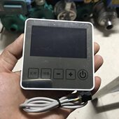 科霖商用空气能热泵热水器3p5p10p显示屏操控器KL1012 D3B9