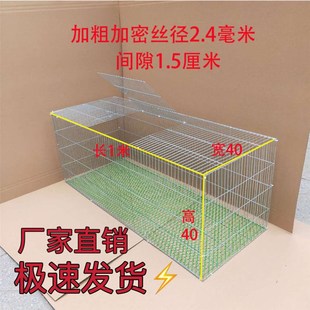 鸡笼子家用室外防雨养殖养鸡加密鸡舍小鸡鸡笼网养殖笼不锈钢鸡窝