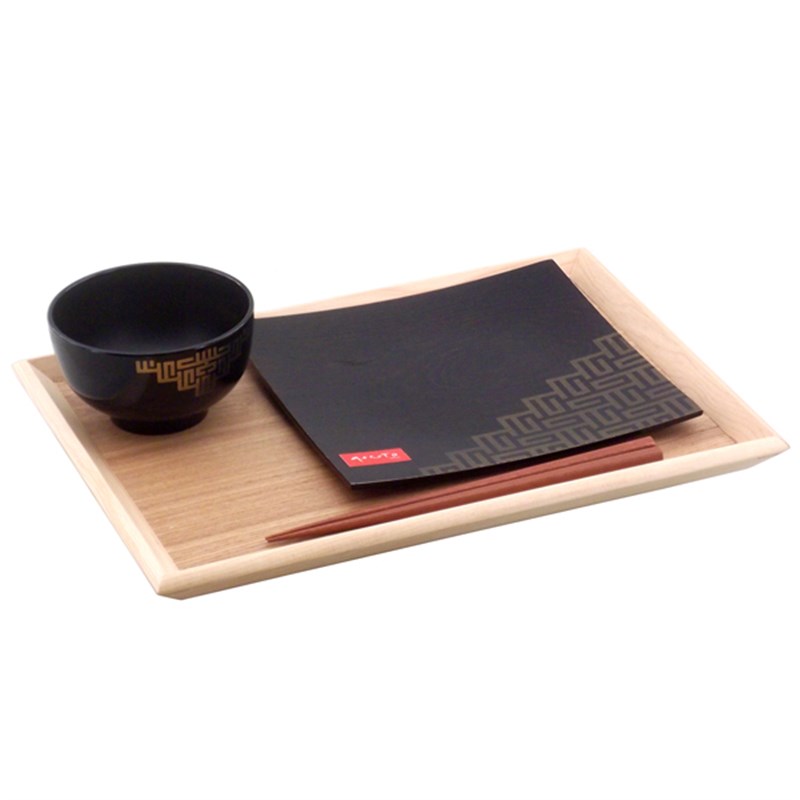 日式长方形实木托盘木制面包托盘木质点心托盘茶水酒店托盘木盘子