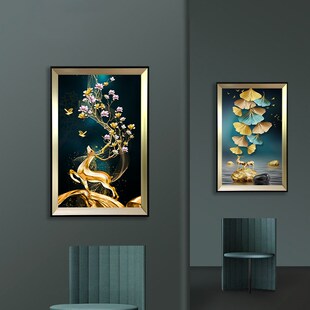 感应壁画灯玄关走廊楼梯间三色变光接线壁灯客厅卧室新款壁灯画灯