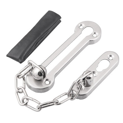 不锈钢防盗链门扣安全门链门栓大门防盗扣插销宾馆酒店反锁链