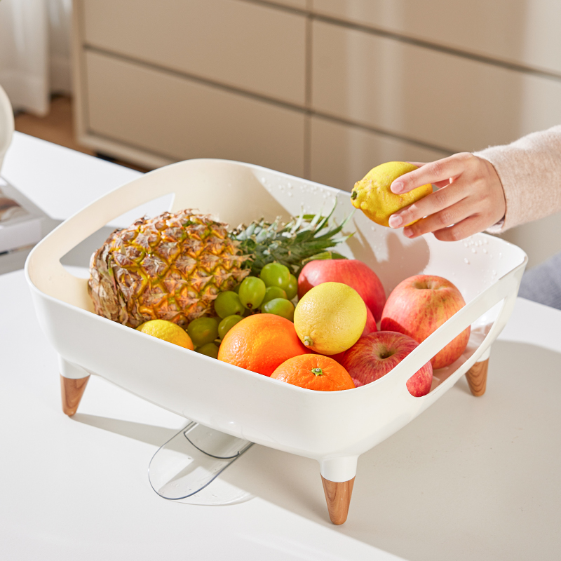 碗筷收纳盒碗柜厨房沥水放碗箱装碗D碟盘餐具家用碗架沥水碗碟架