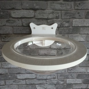 壁挂实木猫窝太空舱猫树墙挂猫家具猫跳台猫墙实木家具定制