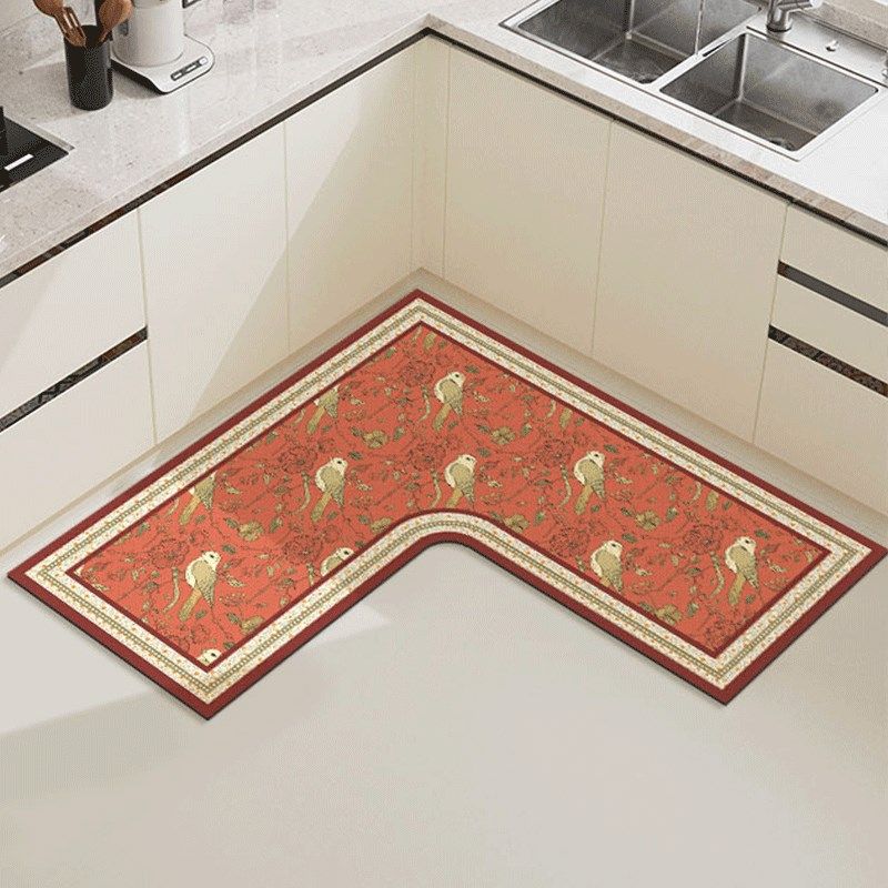 7字型厨房专用地垫硅藻泥L形整块拐角吸水垫吸油防滑防油耐脏地毯,居家布艺,厨房地垫,淘宝优惠券,粉丝福利购,淘宝优惠卷