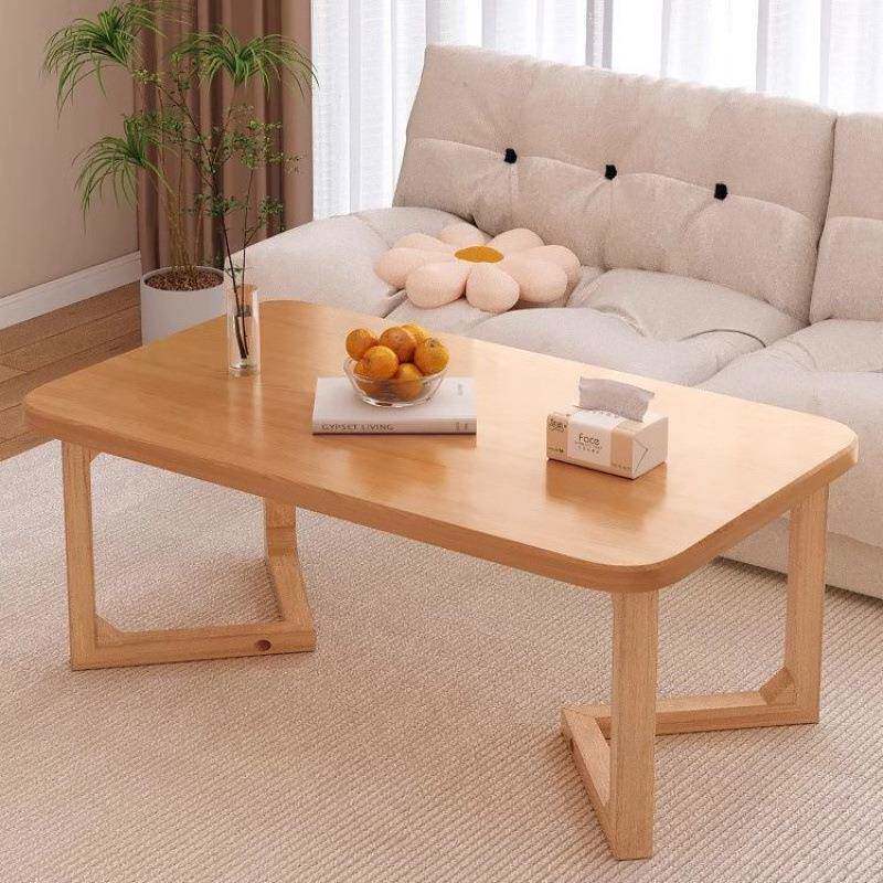 茶几客厅家用小户型实木腿简易茶桌新款高端办公室桌子