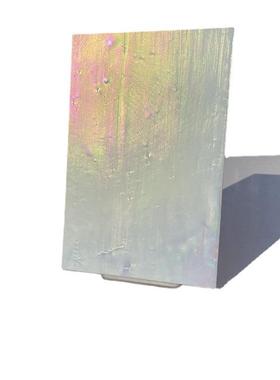 【厂家直销】彩色玻璃大板 珠光五彩纯白色教堂玻璃【OPAL 01】