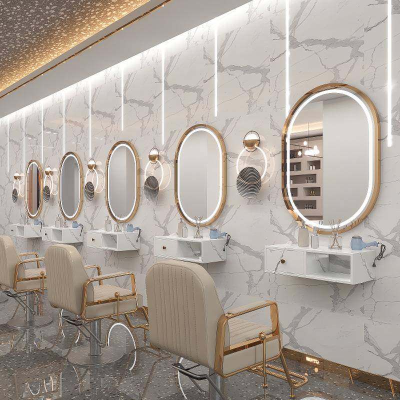 发廊潮店壁挂镜柜一体镜台专用理发店烫染区LED美颜带灯轻奢商用,特色手工艺,其他特色工艺品,淘宝优惠券,粉丝福利购,淘宝优惠卷