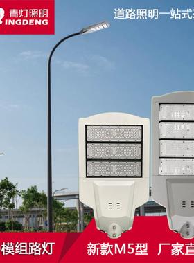LED模组路灯头户外防水防雷M5型高亮节能白暖光120W150W180W200W