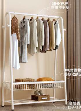 简易衣柜家用卧室内宿舍出租房小户型客厅组装挂衣橱收纳柜子组合