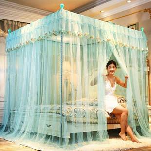 三开门落地宫廷双人1.2m1.5m1.8x2.0米床