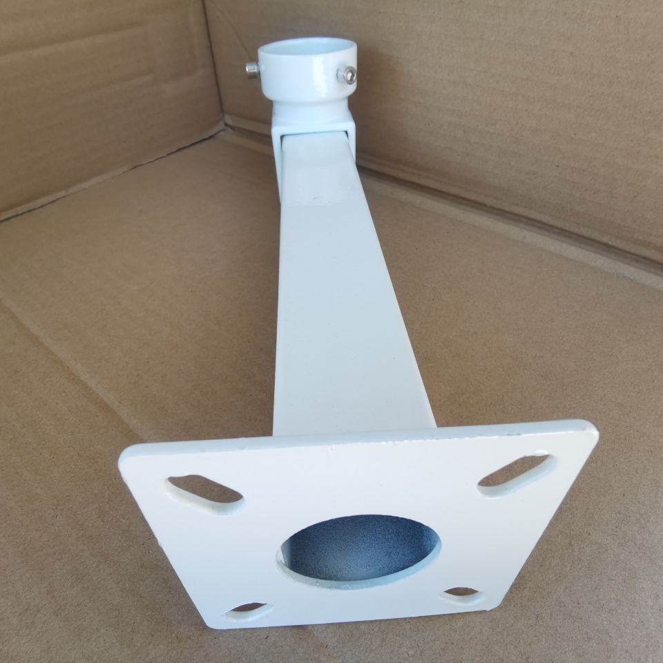 监控球机支架室外通用海康大华球机摄像头立杆横P臂架壁装横杆30c