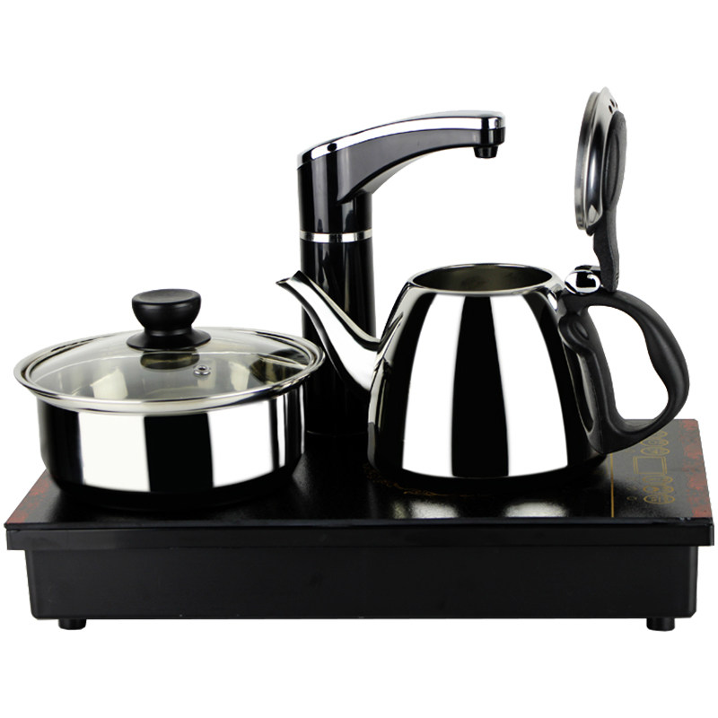 盈悦110v伏煮水器电茶炉茶具泡茶壶套装泡茶机自动上水茶台电磁炉