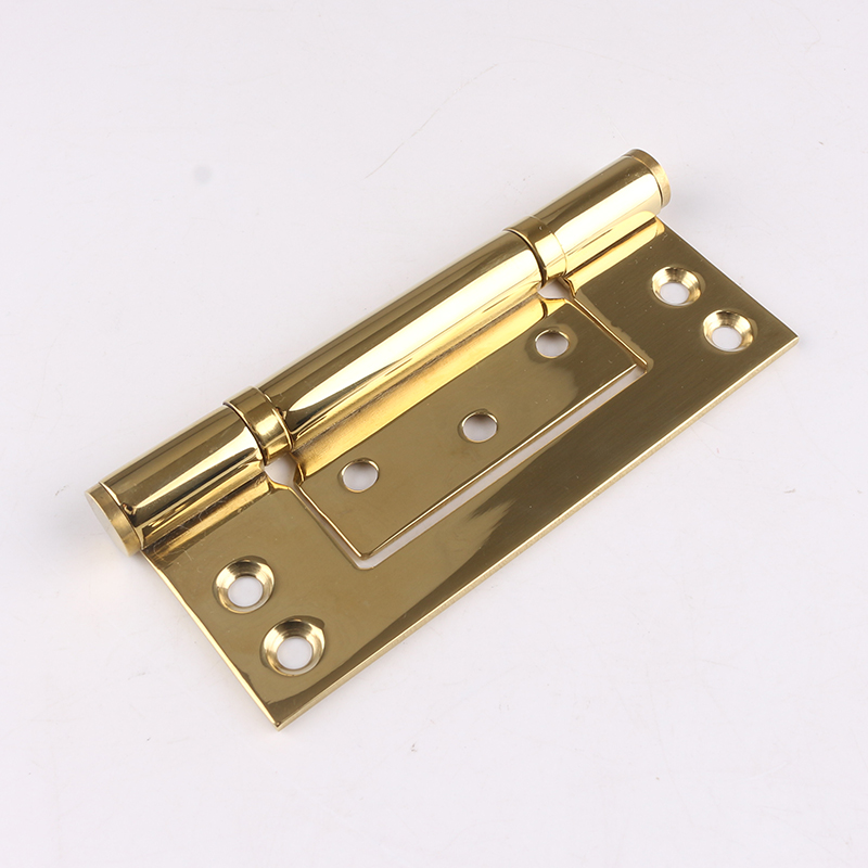 依佰利黑色5寸子母合页轴承铜静音不锈钢合页免开槽W加厚金色铰链