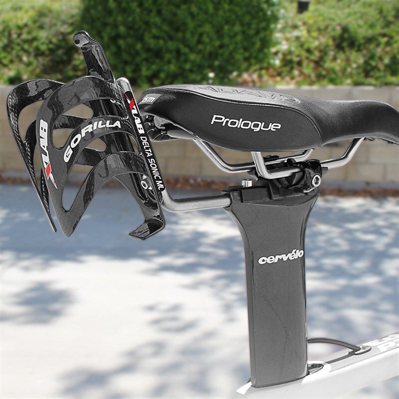 XLab 自行车水壶架连坐垫后置转接支架底座直装式铁三车碳纤维