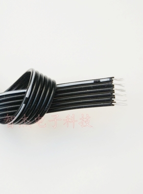 硅胶2P3P4P5P6P10P14P排线20 22 24 2628 30AWG特软多股耐高温线