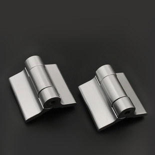 【两只(一付)】卫生间隔断门合页 砂银暗装合页 自闭式弹簧合页