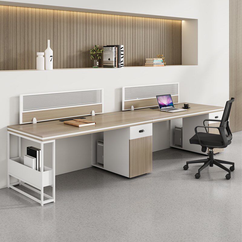 工位卡座办公家具员工桌椅组合简约现代四人N位屏风卡位财务职员